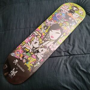 Tokidoki Vibrant Character Skateboard Deck